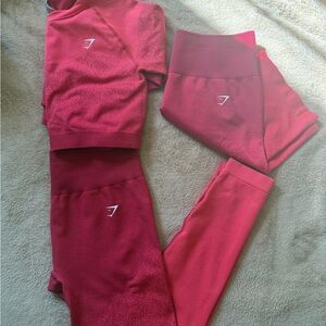 Gymshark Vibrant Red Shorts